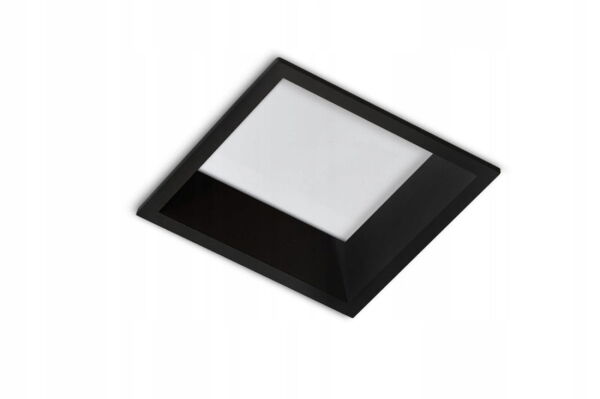 Oczko AIDA SQUARE 9W 3000K BK AZ4227 AZzardo