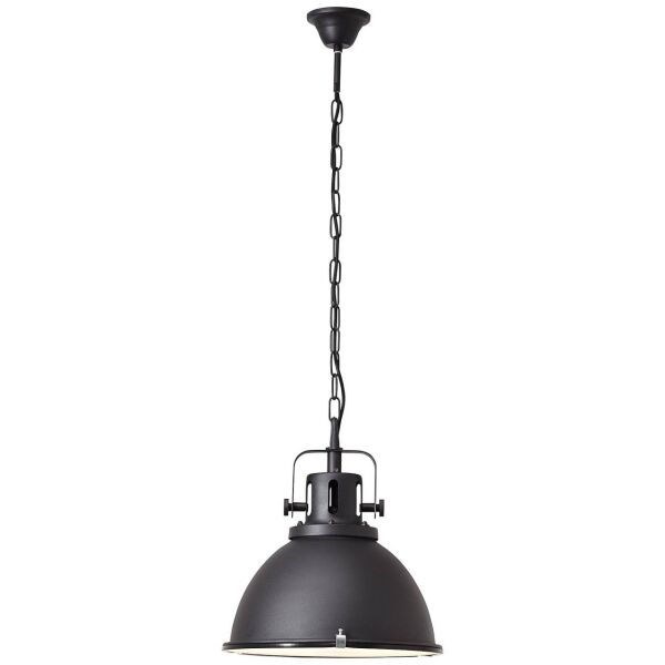 23772/06 Lampa wisząca Jesper 38cm szklana czarna