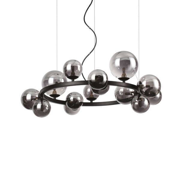 271385 Lampa perlage sp14 nero Ideal Lux - rabaty 15% w koszyku