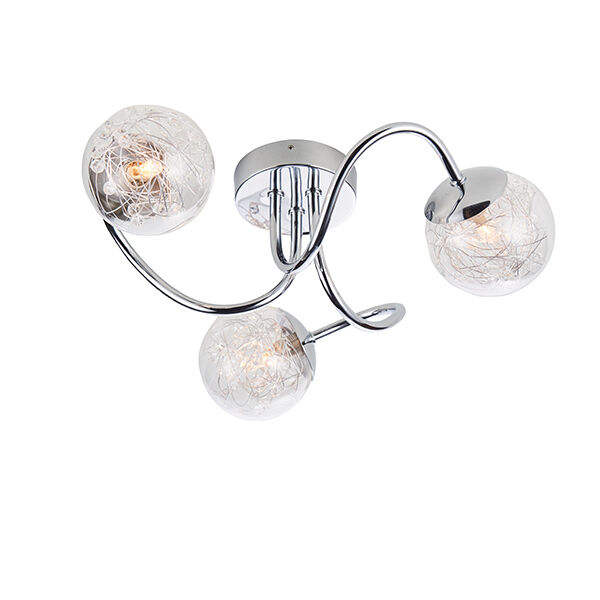 76880 Plafon Auria 3  semi flush Endon - MEGA rabaty w koszyku %