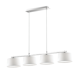 075495 Lampa wisząca hilton sp4 linear white Ideal Lux - Mega RABATY w koszyku %