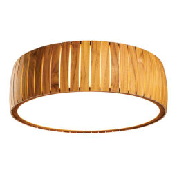 QN-BARREL-F-LED-50-TEAK Plafon LED Barrel Elstead  - Mega RABATY w koszyku %
