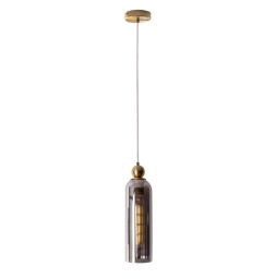 P0511 Lampa Wisząca Campanila Smoky Glass Maxlight 