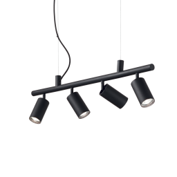 231341 Lampa wisząca dynamite sp4 black Ideal Lux - Mega RABATY w koszyku %