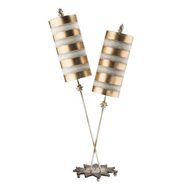 FB-NETTLELUX-G-TL Lampa stołowa Nettle Luxe 2 – złota Elstead - Mega RABATY w koszyku %