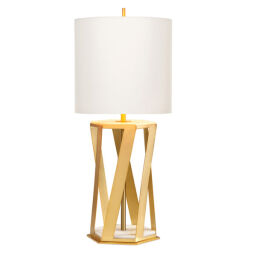 APOLLO-TL-WHT Lampa stołowa Apollo – 1 źródło światła Elstead - Mega RABATY w koszyku %