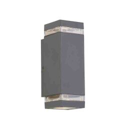 61101GY Houston Outdoor Wall Light Grey Searchlight