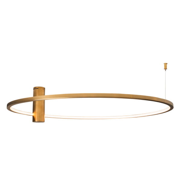 C0240 Plafon Queen 80cm  Brushed Gold 20W 3000K Maxlight 