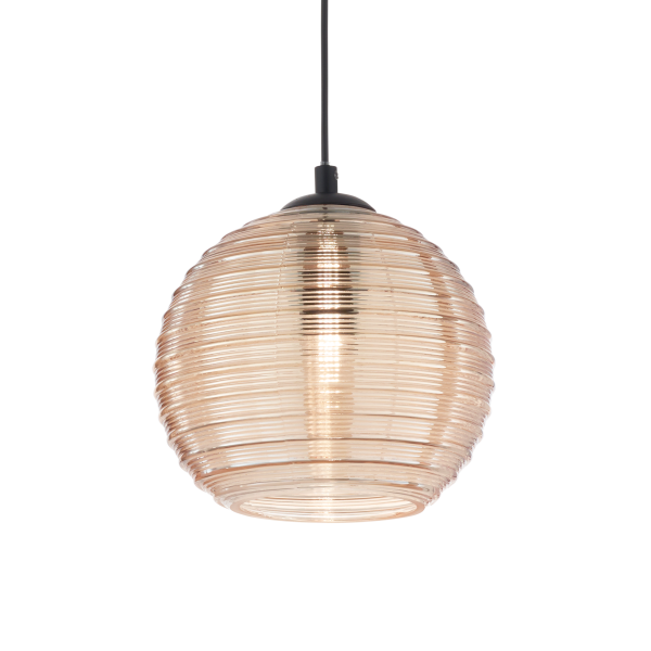241203 Lampa wisząca riga sp1 big amber Ideal Lux - Mega RABATY w koszyku %