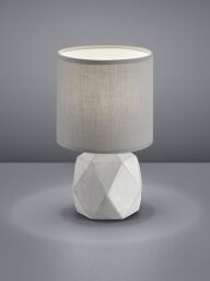 R50831087 LAMPA STOŁOWA PIKE SZARA  - Mega RABATY W KOSZYKU %