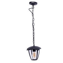 EKO3544 Lampa ogrodowa wisząca FOX BLACK 1xE27 Milagro - rabaty 20% w koszyku