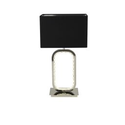 EU7957CC Aura Lampa stołowa LED Base -Chrome with kryształ szkło Searchlight