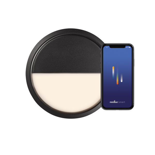 2019016003 Ava Smart Lampa sufitowa Czarna Nordlux - Mega RABATY w Koszuku %
