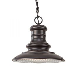 FE-REDDING8-M-RB Redding Station 1 Light Medium Chain Lantern – Restoration Bronze Elstead - Mega RABATY w koszyku %