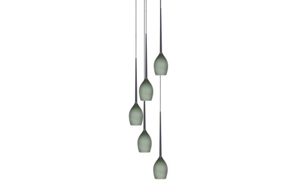 Lampa wisząca IZZA 5 oliwkowy AZ1222 Azzardo