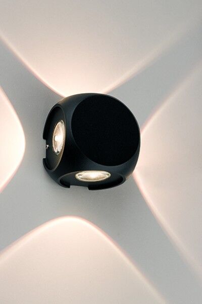 9115 Lampa zewnętrzna PATRAS LED black--rabaty 21% w koszyku