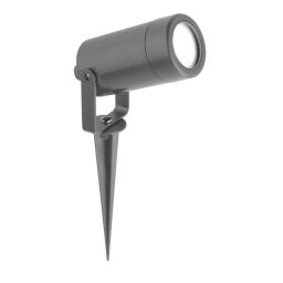 5010GY Spikey zewnętrzny Garden Spike - Grey Polycarbonate, IP44 Searchlight
