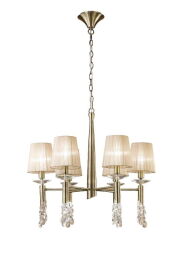 3871 Lampa wisząca MANTRA TIFFANY ANTIQUE BRASS 3871 Mantra - Mega RABATY w koszyku %