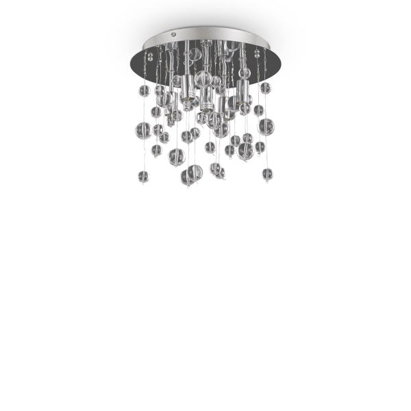 094687 Plafon neve pl5 chrome Ideal Lux - Mega RABATY w koszyku %