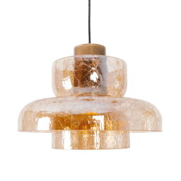 P0603 Lampa Wisząca Signature C Amber Glass Maxlight 