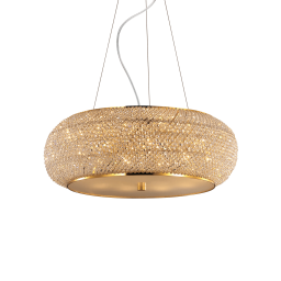 082257 Lampa wisząca pasha' sp10 gold Ideal Lux - rabaty 27% w koszyku