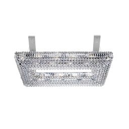 8382CC Vesuvius 26Lt Lampa wisząca - Chrome, kryształ Trim & Ball Drops Searchlight