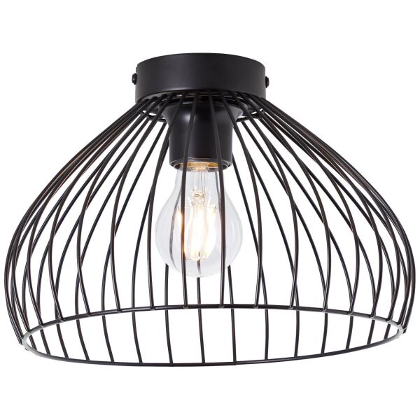 99604/06 Lampa sufitowa czarna 28cm czarny mat Brilliant