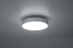 621912411 PLAFON LUGANO SZARY  - Mega RABATY W KOSZYKU %