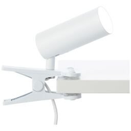 G83001/05 Lampa zaciskowa klips Soeren LED biała matowa od ręki