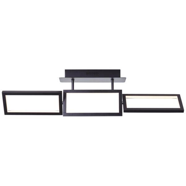 G99494/06 Ranut LED Lampa sufitowa 3flg czarny Brilliant