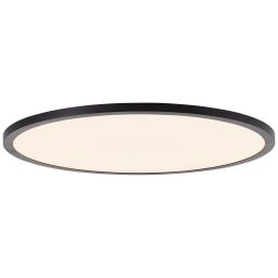 HK19479S76 Panel sufitowy LED Tuco 50cm czarny/biały Brilliant