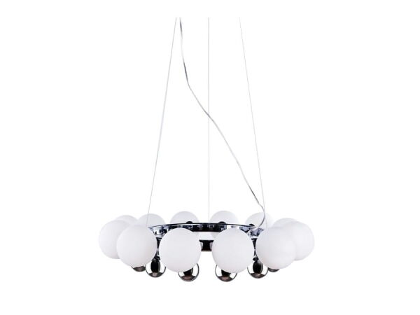 Lampa wisząca ESPERANZA biała - chrom AZ0095 Azzardo