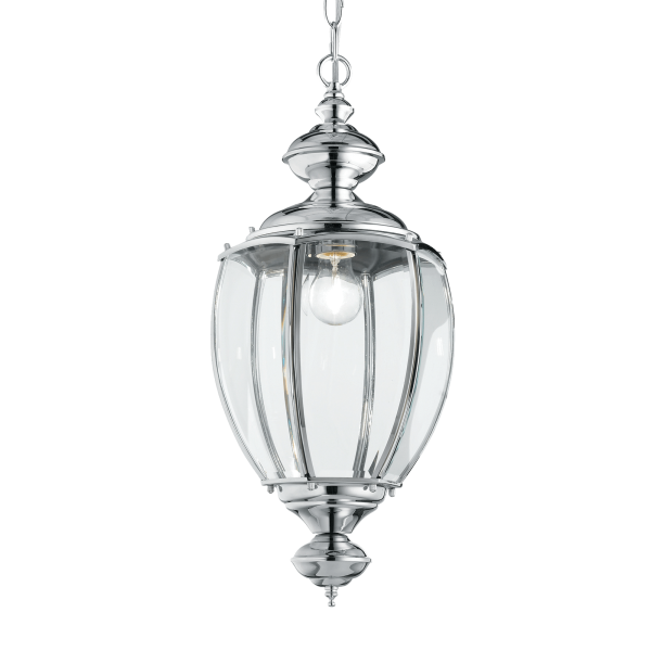 094786 Lampa wisząca norma sp1 chrome Ideal Lux - rabaty 27% w koszyku