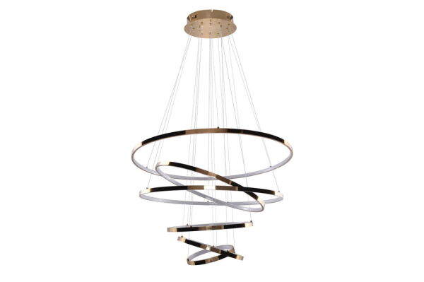 LAMPA WISZĄCA WHEEL 6 LONG DIMM GOLD AZ2921 Azzardo