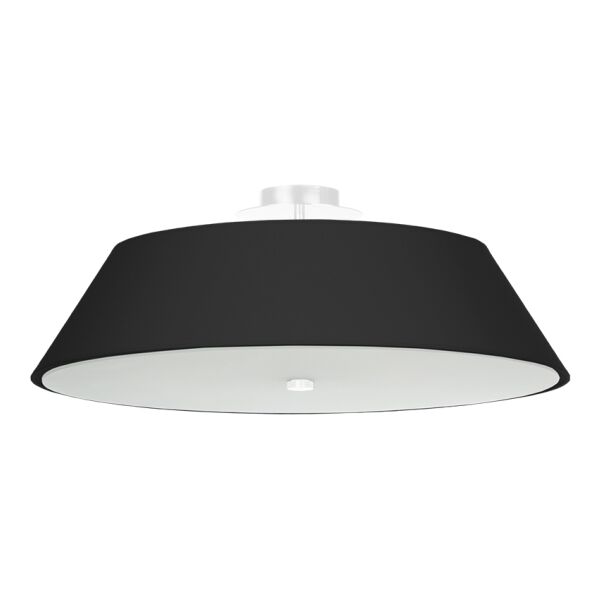 SL.0768 Plafon VEGA 60 czarny Sollux Lighting - Mega RABATY W KOSZYKU %
