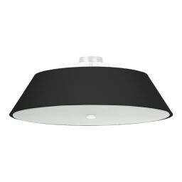 SL.0768 Plafon VEGA 60 czarny Sollux Lighting - Mega RABATY W KOSZYKU %