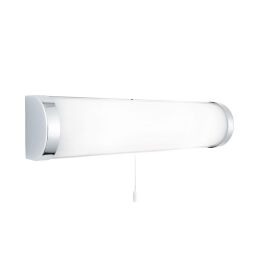 8293CC Poplar 2Lt łazienkowy Kinkiet - Chrome & szkło opal, IP44 Searchlight