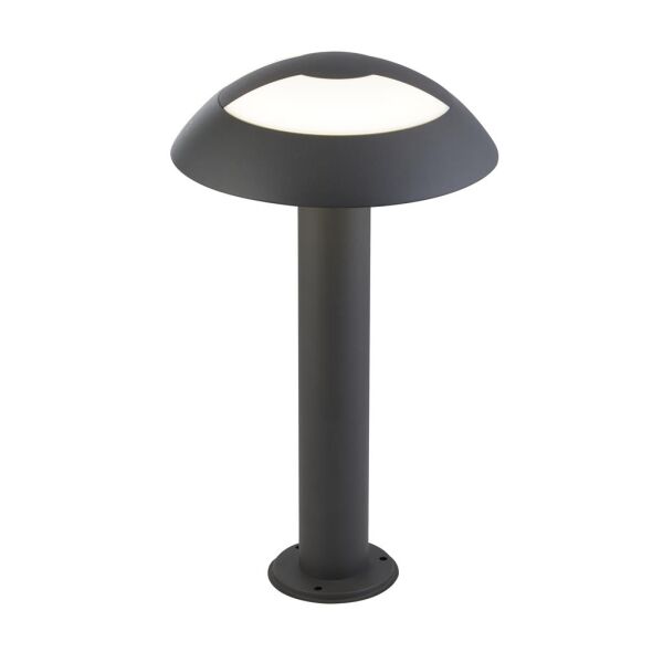 7264-450 Mushroom LED Słupek ogrodowy - Dark Grey & Opal Diffuser, IP44 Searchlight