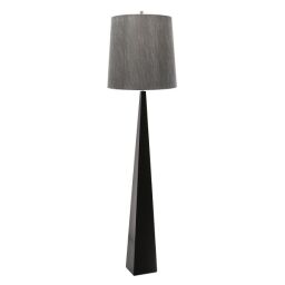 ASCENT-FL-BLK Ascent 1 jasna lampa podłogowa – czarna Elstead - Mega RABATY w koszyku %