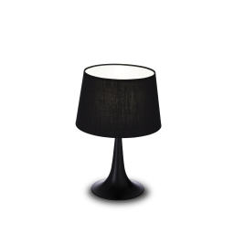 110554 Lampa stołowa london tl1 small black Ideal Lux - Mega RABATY w koszyku %
