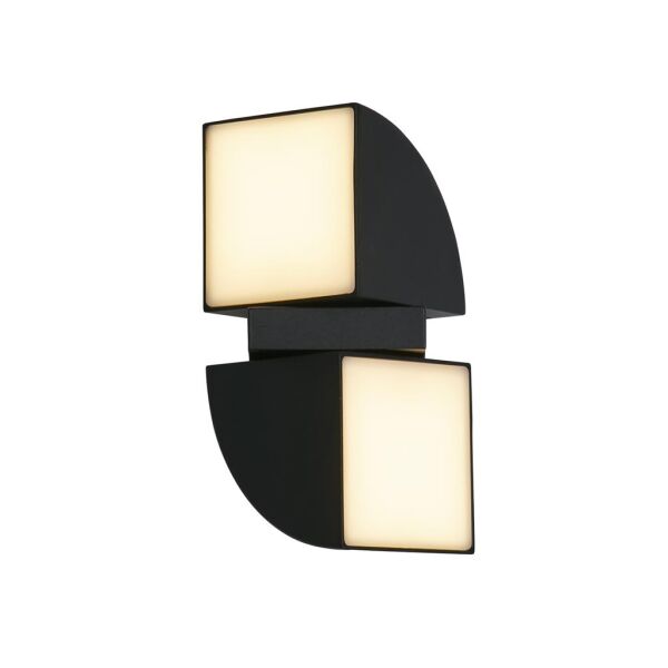 36150BK Dakota LED Black Adjustable Outdoor Wall Light Searchlight