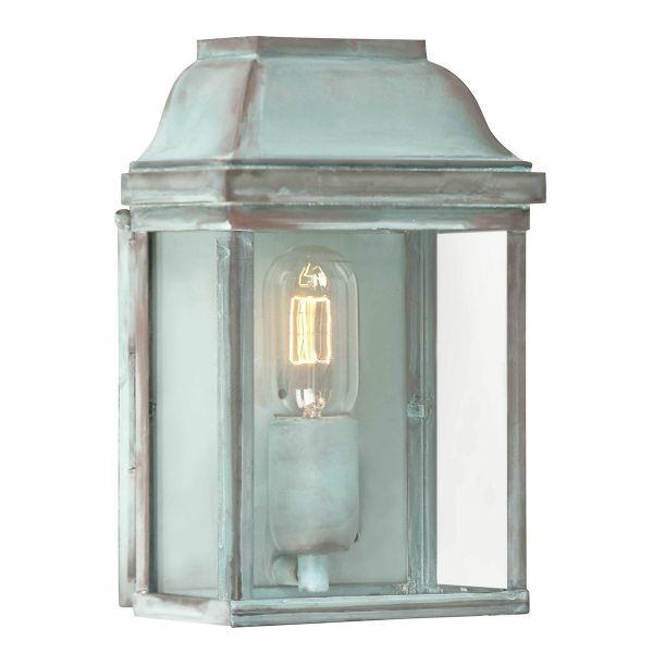VICTORIA-VERDI Lampa ścienna Victoria 1 Light – Verdigris Elstead - Mega RABATY w koszyku %
