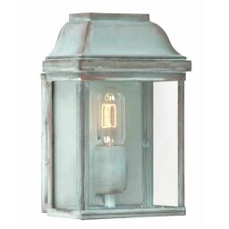 VICTORIA-VERDI Lampa ścienna Victoria 1 Light – Verdigris Elstead - Mega RABATY w koszyku %