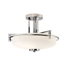 QZ-TAYLOR-SFBATH Taylor 3 Light Semi Flush Light Elstead - Mega RABATY w koszyku %