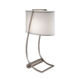 FE-LEX-TL-BS Lampa stołowa Lex 1 – stal szczotkowana Elstead - Mega RABATY w koszyku %