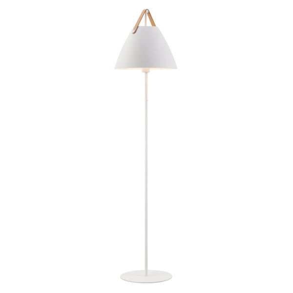 46234001 Strap Lampa podłogowa Biała Nordlux - Mega RABATY w Koszuku %