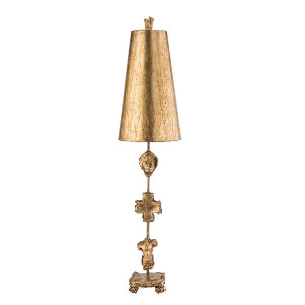FB-FRAGMENT-TL-G Lampa stołowa Fragment 1 – złota Elstead - Mega RABATY w koszyku %