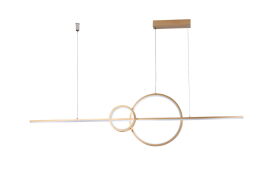 Lampa wisząca SARA 3-STEP DIMM Złoty - biały AZ5260 AZzardo