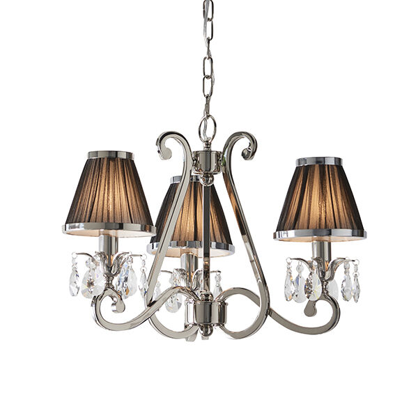 63505 Oksana nickel 3lt lampa wisząca Interiors1900 - MEGA rabaty w koszyku %