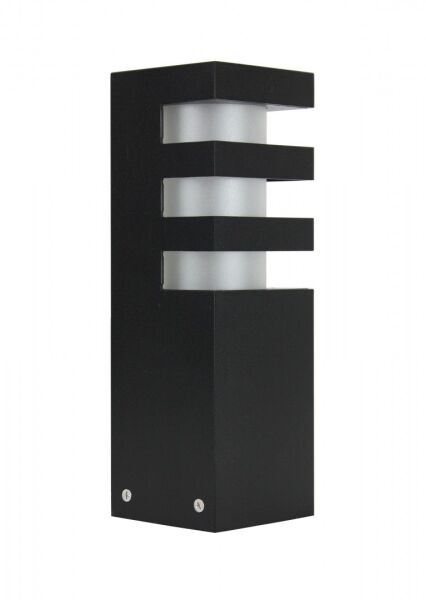 RADO 3 BL Lampa stojąca słupek czarny SU-MA - Mega RABATY W KOSZYKU %